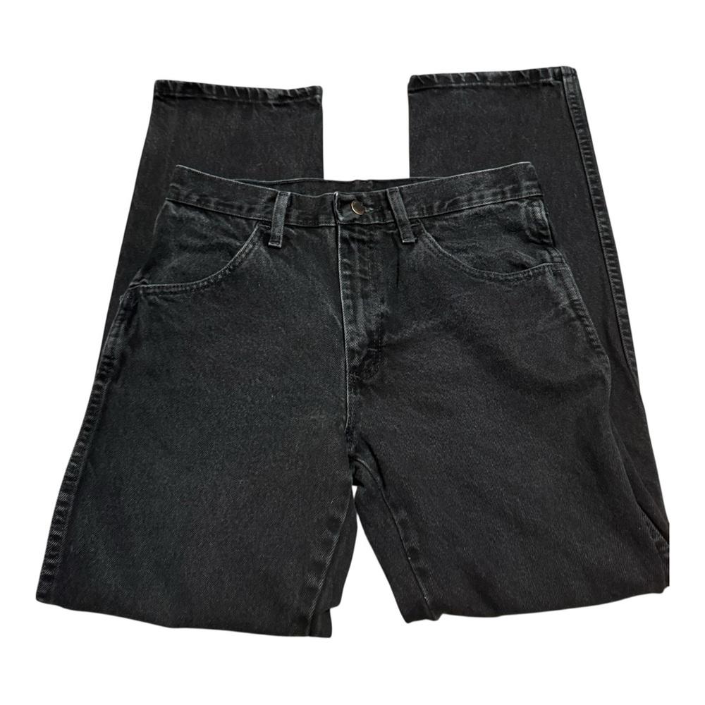 Rustler Men's Relaxed Black Jeans